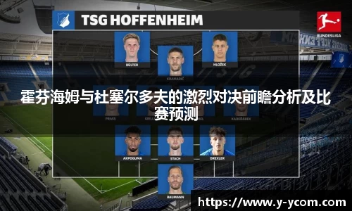 霍芬海姆与杜塞尔多夫的激烈对决前瞻分析及比赛预测